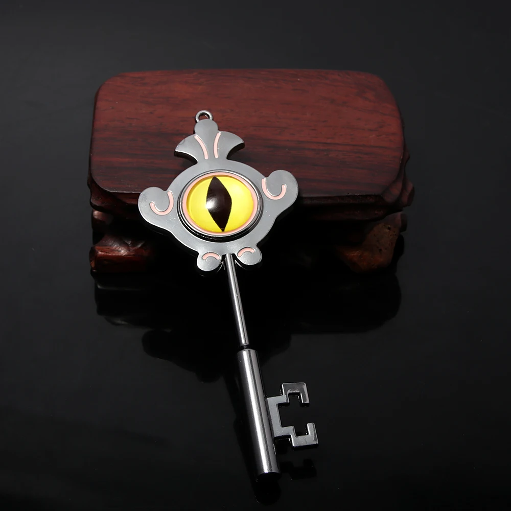 Home 24 - The Owl House Plush Anime The Owl House Amity Portal Key Retro Gold Color Eye Metal Pendant For Women Men - The Owl House Plush