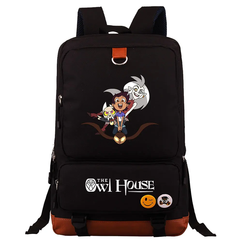 Home 10 - The Owl House Plush Disney The Owl House Boys Girls Kids School Book Bags Women Bagpack Teenagers Men Laptop Travel - The Owl House Plush